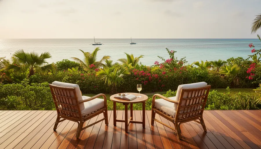 Vue depuis la terrasse