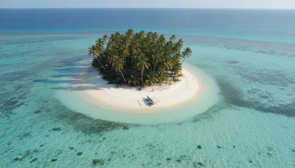 Île aux Nattes, îlot tropical près de Sainte-Marie à Madagascar