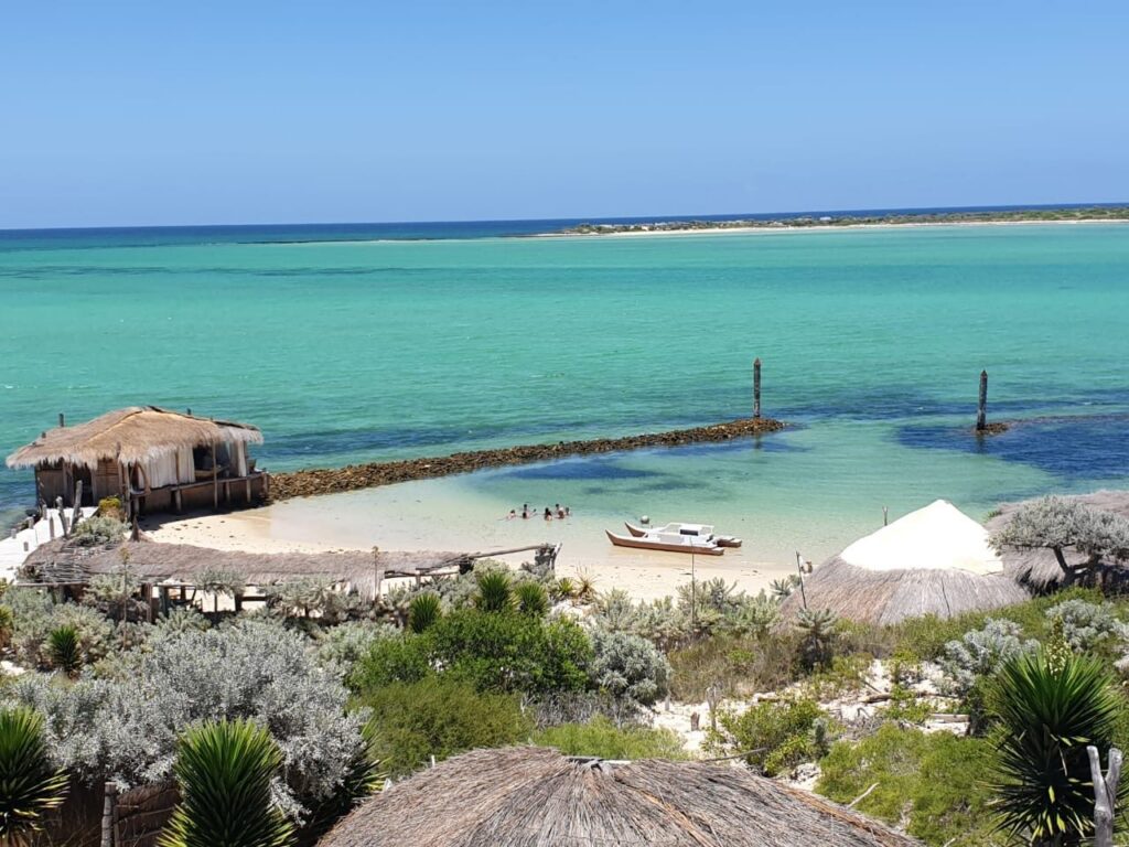 lagon turquoise d’Anakao, dans le sud-ouest de Madagascar