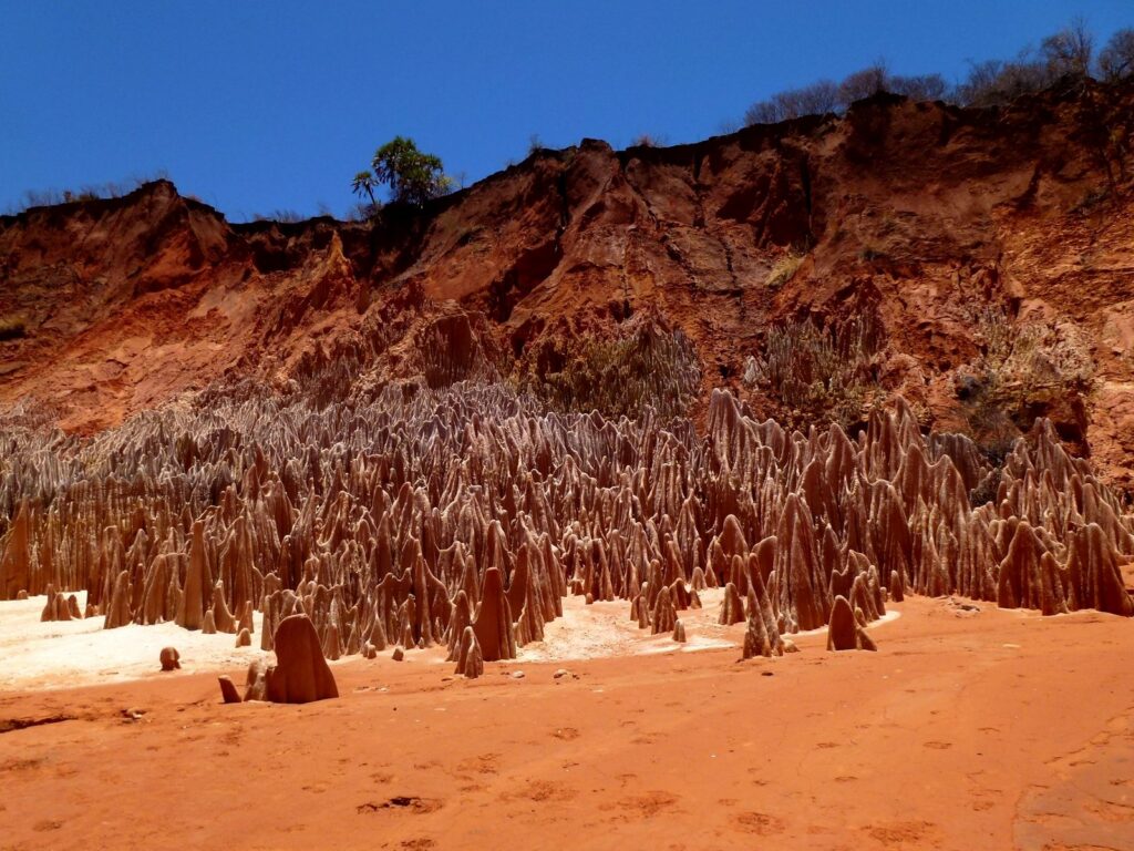Tsingy rouges, étape de l’itinéraire nord de 15 jours à Madagascar