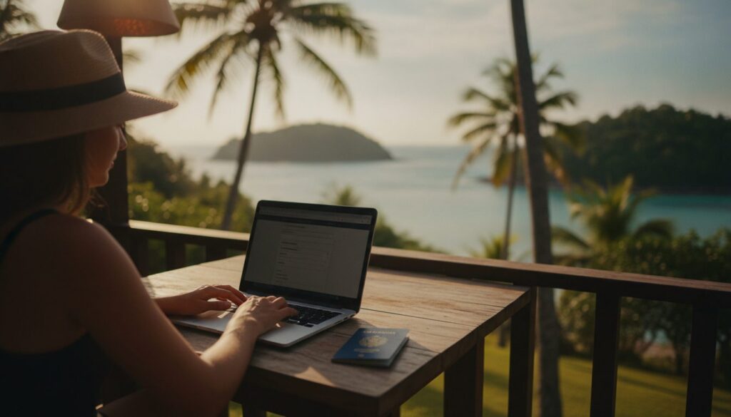 formulaire e-visa Madagascar sur le site officiel evisamada