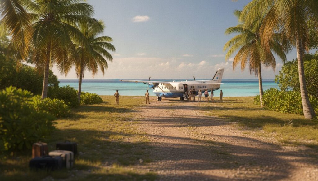 vol intérieur vers l’île Sainte-Marie Madagascar